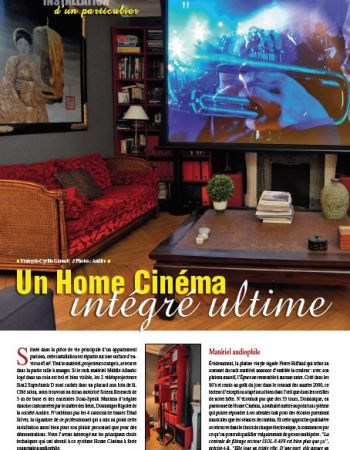 Home cinema in Paris - Audire